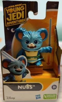 Mini boneco de ação Star Wars Young Jedi Adventures Nubs 3 polegadas Hasbro novo - Imagem 1 de 2
