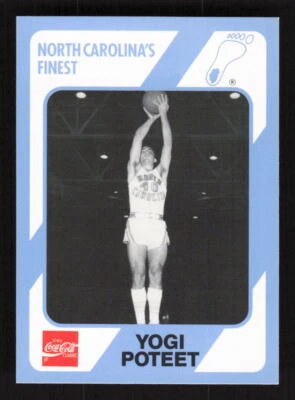 1989  Collegiate Collection North Carolina's Finest  #162 Yogi Poteet Tar Heels - Image 1 of 2