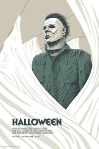 HALLOWEEN MOVIE POSTER BY JUSTIN FRONING LIMITED EDITION SCREEN PRINT MONDO - Picture 1 of 1
