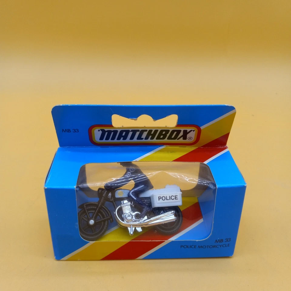 Matchbox Lesney 1:35 HONDA CB 750 FOUR #33 Die-Cast POLICE MOTORCYCLE MB`81 RARE - Image 1 of 4