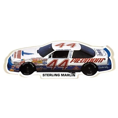 Sterling Marlin Piedmont Airlines Oldsmobile 9" x 3" Vintage Sticker Decal - Изображение 1 из 2