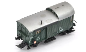 Fleischmann Spur H0 Gepäckwagen DB 124 206 grün - Picture 1 of 3