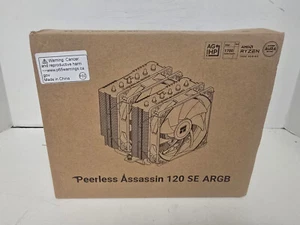 Thermalright Peerless Assassin 120 SE ARGB CPU Cooler AGHP PWM Fans Intel AMD - Afbeelding 1 van 3