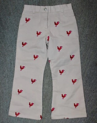 Брюки хаки для девочек Lilly Pulitzer (петух) - размер 5 - б/у в отличном состоянии - Изображение 1 из 4