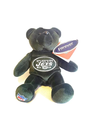 Forever Collectibles NFL New York Jets Beanie Bear New With Tags Cover