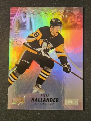 22-23 Trilogy Filip Hallander Rookie Premieres Level 1 #/999 🚨🚨🚨 Pittsburgh  - Image 1 of 2
