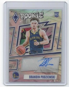 2023-24 Panini Phoenix Brandin Podziemski Auto Rookie Signs /99 - Bild 1 von 2