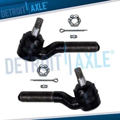 4WD Front Outer Tie Rod Ends for 1985-1994 Ford F-250 XL XLT Lariat Custom Base - Image 1 of 4