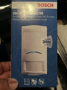 Bosch Pro-Series Tritech Curtain Motion Detector ISC-PDL1-WC30G 100' (NEW) - Picture 1 of 2