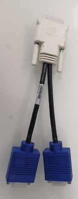 Adapter HP BIZLink 338285-008 DMS-59 Stecker, 2x VGA Weiblich Anschluß Neuwertig - Bild 1 von 4