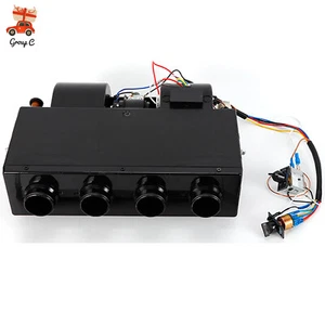Universal Under Dash AC Air Conditioning Evaporator Kit Cool+Heat A/C Compressor - Picture 1 of 13