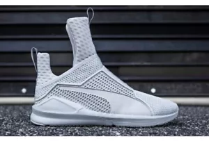 Fenty Puma Trainer Quarry High Top Sneakers Gray Men's 13 - Picture 1 of 6