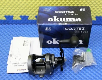 Okuma Cortez Star Drag Reel CZ-5CSa - Image 1 of 4