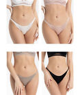 2 Pairs/lot 100% Mulberry Silk Underwear For Women Briefs Thin Cool Lady Pants 