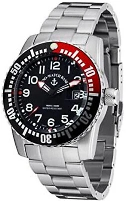 ZENO WATCH BASEL AIRPLANE DIVER Men’s Stainless Steel Ref. 6349 515 Mint - Image 1 of 4