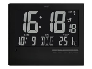 60.4508 TFA Wecker elektronisch Schreibtisch, geeignet für Wandmontage ~D~ - Bild 1 von 1