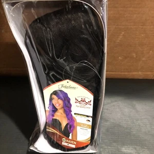 FASHION SOURCE, STYLE HT-RAVEN, COLOR 4BLACK, CURLING IRON SAFE, NEW - Picture 1 of 9