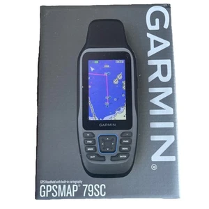 Garmin GPSMAP 79sc Handheld Marine GPS Coastal Maps 010-02635-02 - Picture 1 of 9