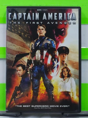 CAPTAIN AMERICA THE FIRST AVENGER MARVEL MCU MOVIE #5 CHRIS EVANS 1-DISC DVD - Image 1 of 3