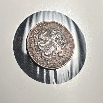 Países Bajos 1939 1 centavo X337 Foto 1 de 2