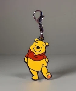 Negro Winnie The Pooh Dije Cremallera Tirador y Llavero ¡Añadir Clip!! - Imagen 1 de 9