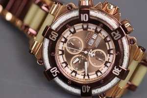 INVICTA ThermoGlow Swiss Made Herren 53mm Edelstahl + leuchtendes Roségold - Bild 1 von 6