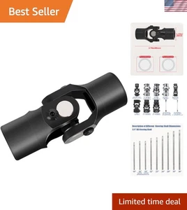 Compact 3/4" Round U-Joint with 35° Angle - Reliable Steering Solution for Cars - Bild 1 von 9