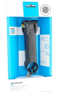 Shimano PRO VIBE Super Light Alloy Road Bike Stem +/-6° Black 1-1/4" 31.8 x120mm - Picture 1 of 1