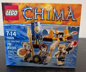 LEGO LEGENDS OF CHIMA: Lion Tribe Pack (70229) NIB
