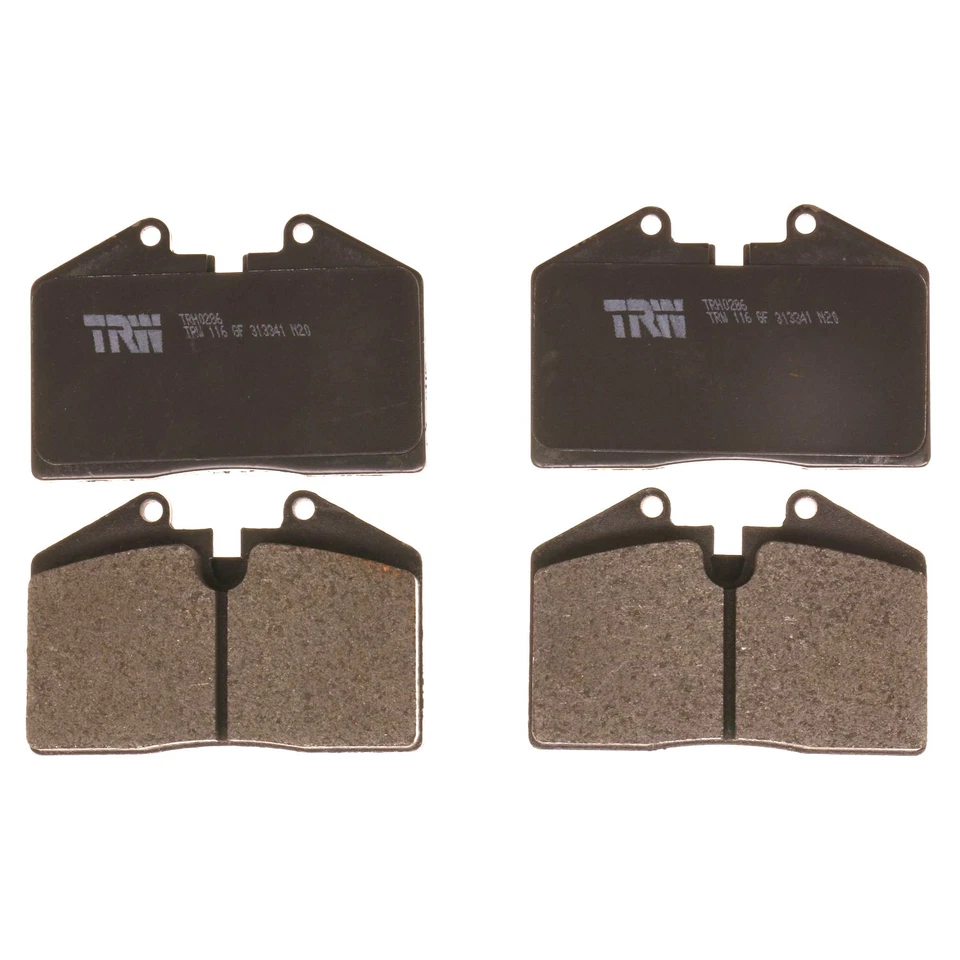 Rear, Front Disc Brake Pad Set for Porsche 911 1986 - 1998 TRW Pro TRH0286 - Image 1 of 4