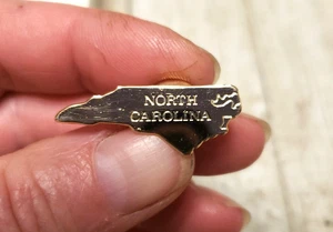 North Carolina State Gold Tone Pin by Avon, Broach, hat pin, NC - Picture 1 of 6