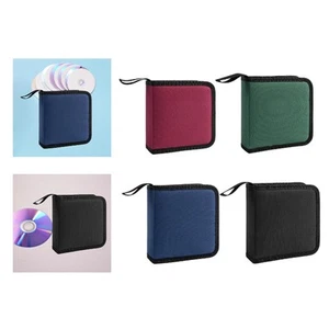 Custodia per DVD, custodia per CD, organizer di grande capacità, per viaggi, - Afbeelding 1 van 8