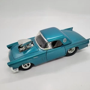 1/18 Hot Wheels Edición Limitada Pro Street 1957 Thunderbird Azul Limpio - Imagen 1 de 6