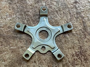 Vintage Chrome UNSTAMPED SUGINO 110 BCD Steel SPIDER Old School BMX Takagi Tioga - Picture 1 of 4
