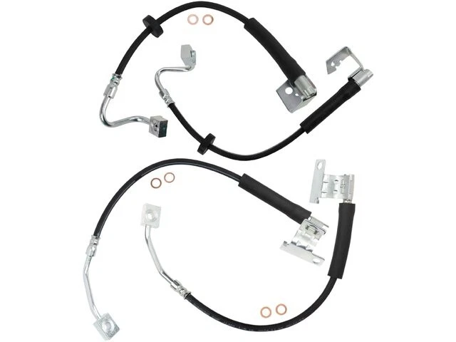 Juego de mangueras de freno delanteras y traseras para Lincoln Town Car 2006-2011 2007 2008 TB237NR Foto 1 de 1