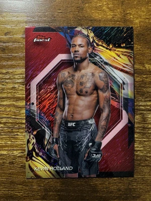 2024 Topps Finest UFC - Uncommon Kevin Holland #179 - Image 1 of 2