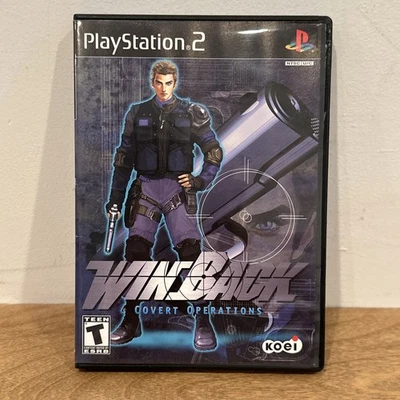 WinBack: Covert Operations (Sony PlayStation 2, 2001) PS2 Complete Reg Card - Image 1 of 4