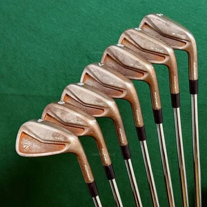 TaylorMade P-7MC 2020 RAW Forged 4-PW Iron Set Modus 3 Tour 120 Steel ExStiff - Picture 1 of 6