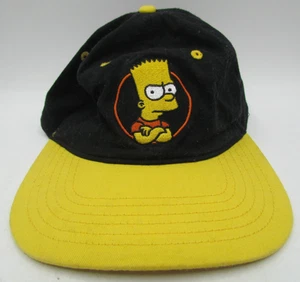 Sombrero Bart Simpson Negro/Amarillo Ajustable Snapback Adulto Mad Engine Los Simpson - Imagen 1 de 8