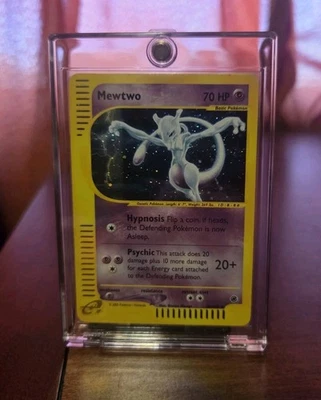 Mewtwo 020/165 Expedition Base Set Holo Rare With Magnetic Case LP - Image 1 of 4