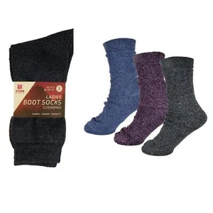 Donna Storm Ridge Comfort Stivale Calzini Confezione Di 3'Sk572' - Picture 1 of 5