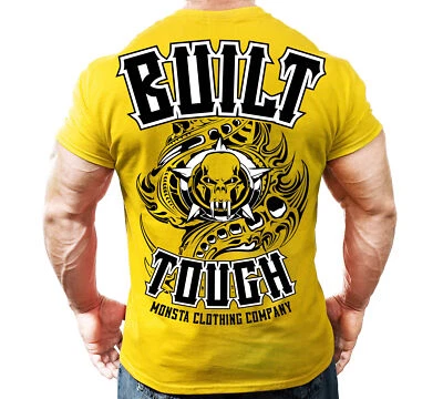 Camiseta Monsta Clothing Construida Gráfica Resistente Para Hombres Suave Culturismo TODAS LAS TALLAS Foto 1 de 3