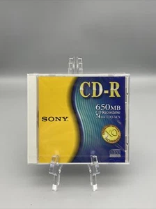 Sony CD-R Recorder Media CDQ-74CN 650MB 74min with Jewel Case - Picture 1 of 2