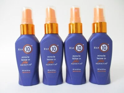 IT'S A 10 MIRACLE LEFT IN PLUS QUERATINA 2 OZ (4 botellas) Foto 1 de 2