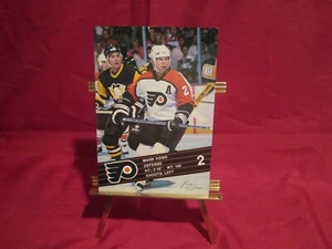 Mark Howe, Philadelphia Flyers #2, postal, espectro de direcciones de devolución - Imagen 1 de 2