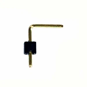 500pc Right Angle 90° Male Pin Header Single Row 2.54mm 1x1P 1x1 1P #100-01-00 - Picture 1 of 2
