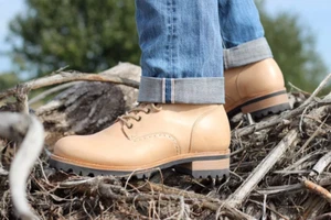Butts And Shoulders Goodyear Welted The Heritage Leather Boots - Picture 1 of 24