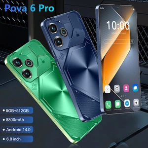 Smartphone Pova 6 Pro 6.8" HD Desbloqueado de fábrica Android 8+512GB Doble SIM - Imagen 1 de 20