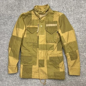 Alpha Industries M 65 Patchwork Grün Khaki Feldjacke Herren XS - Bild 1 von 12