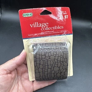 Christmas Village Pebbled Road 1994 Retired PVC Lemax - Bild 1 von 3